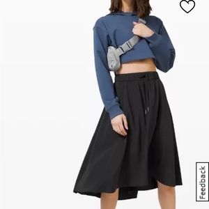 Nwot lululemon time to flounce midi skirt size 10